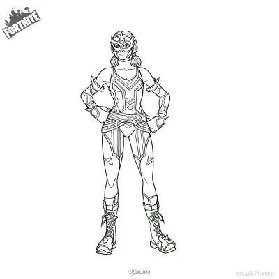 Free printable Dynamo 01 Coloring Page - Free PDF Printable Fortnite Coloring Sheets coloring page